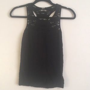 🖤 Stretchy, Dressy Black Lace Tank Top (S) 💃🏻🖤